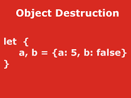 object destruction 